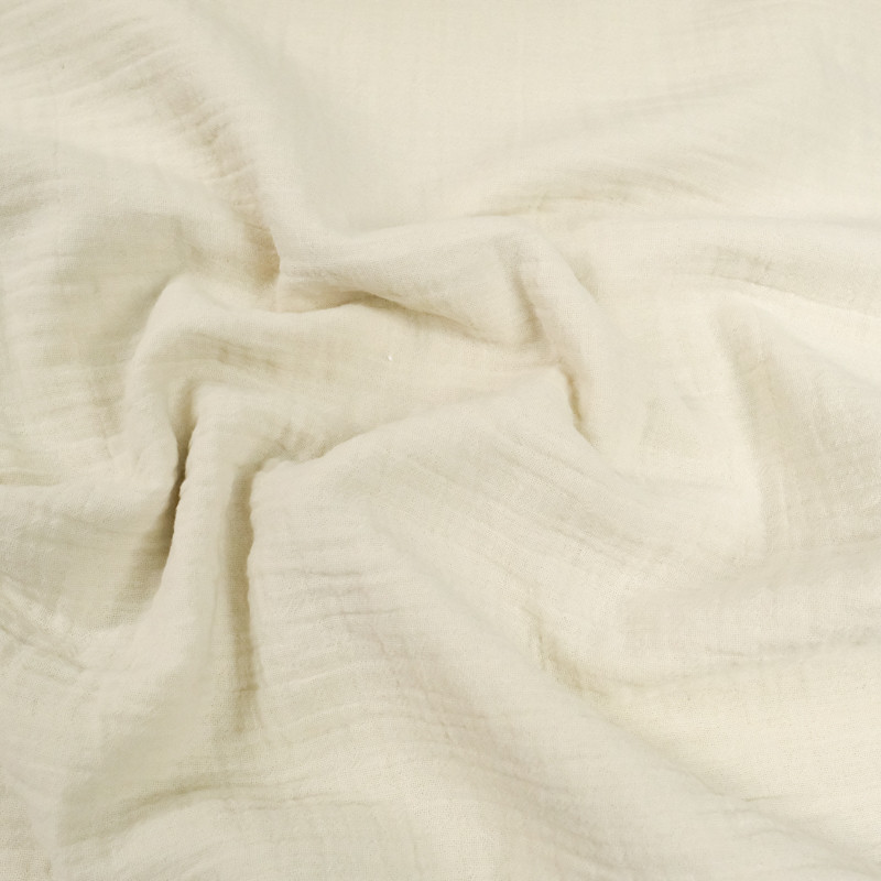 Double Gauze 240 cm Ecru - Maison Klem